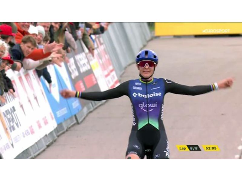 VINCE A HAMME E FA CINQUANTA PODI CONSECUTIVI NEL CICLOCROSS