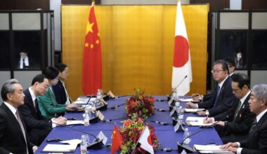 La Cina continua a compiere ritorsioni contro il Giappone per via della crisi legata a Taiwan