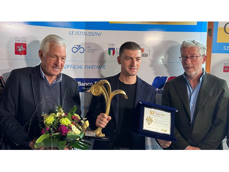 GIGLIO D'ORO A CICCONE, PREMIATI ANCHE CONCA, CRESCIOLI E BARTOLI