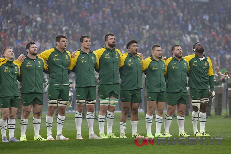 Sudafrica: il calendario delle partite degli Springboks nel 2026