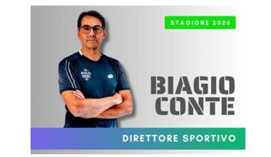 BIAGIO CONTE COMPLETA LO STAFF TECNICO DELLA PADOVANI