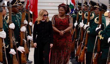 G20: Meloni arrivata in Sudafrica, al vertice non parteciperà Trump