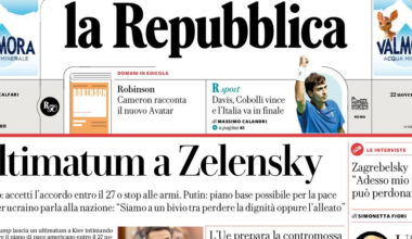 Le prime pagine di oggi