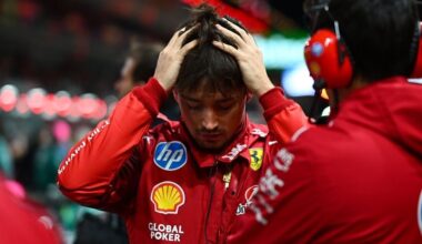 Leclerc: "Gara frustrante. Ho preso grandi rischi perché eravamo molto lenti in rettilineo"