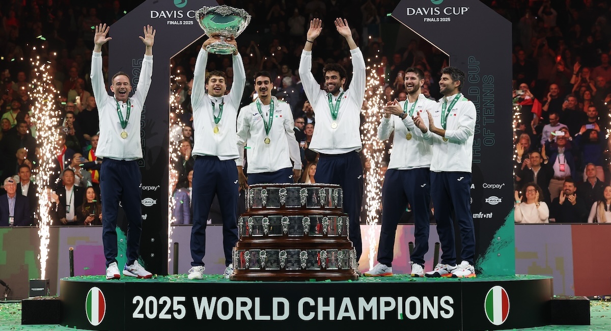 L'Italia ha vinto di nuovo la Coppa Davis, stavolta senza Jannik Sinner