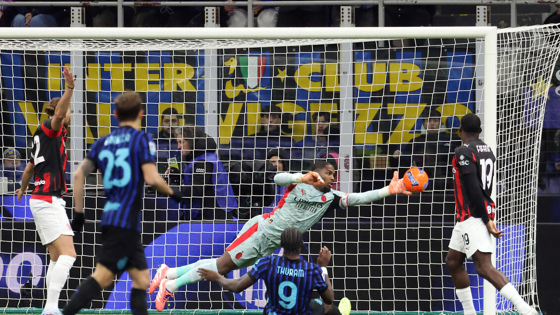 Serie A, Maignan para e Pulisic segna: il derby è del Milan - Calcio