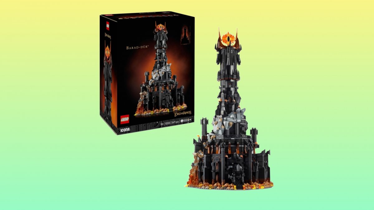 LEGO Icons Il Signore degli Anelli: Barad-dûr è al prezzo più basso di sempre su Amazon per il Black Friday