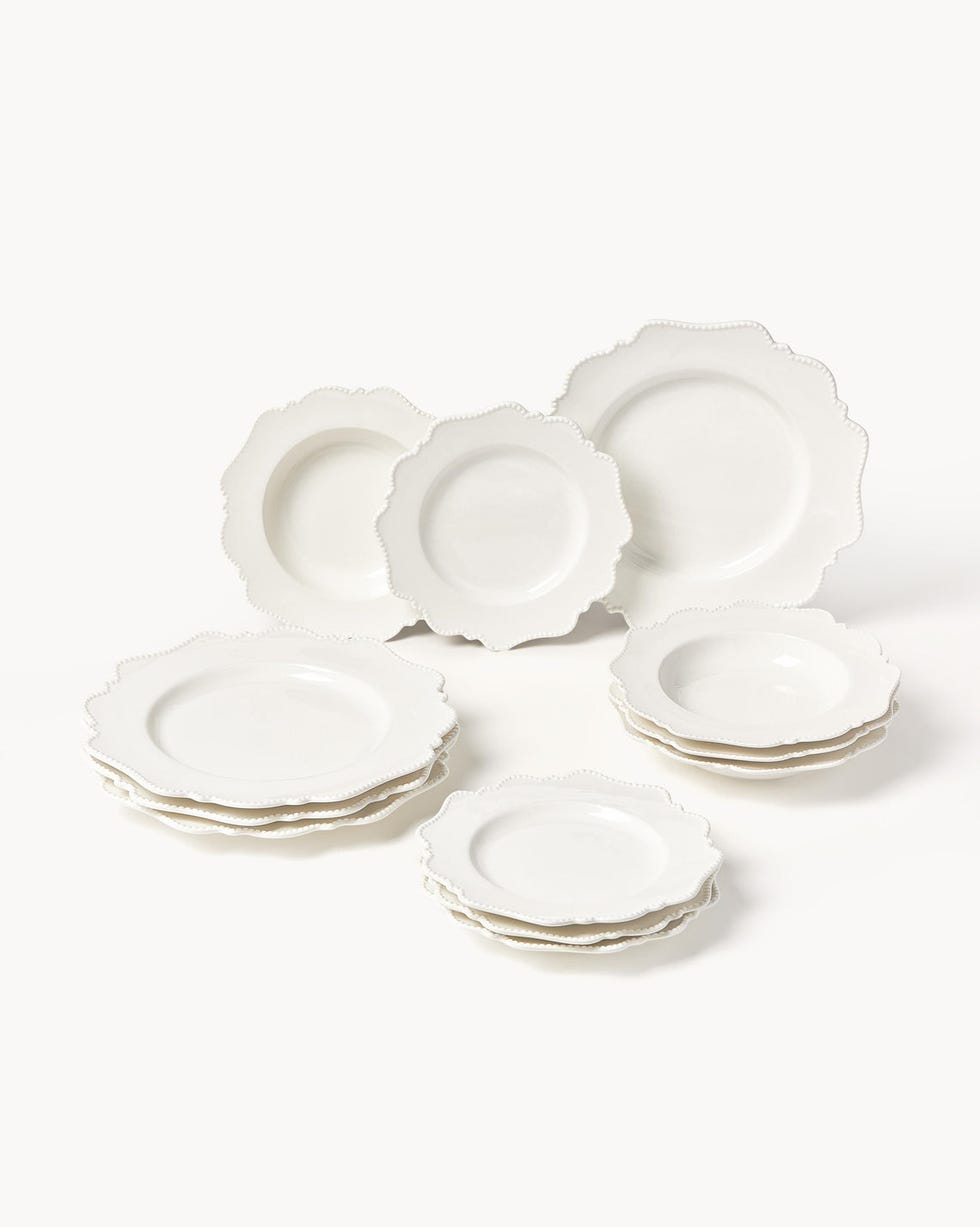 Servizio di piatti in porcellana Grace, 4 persone (12 pz)