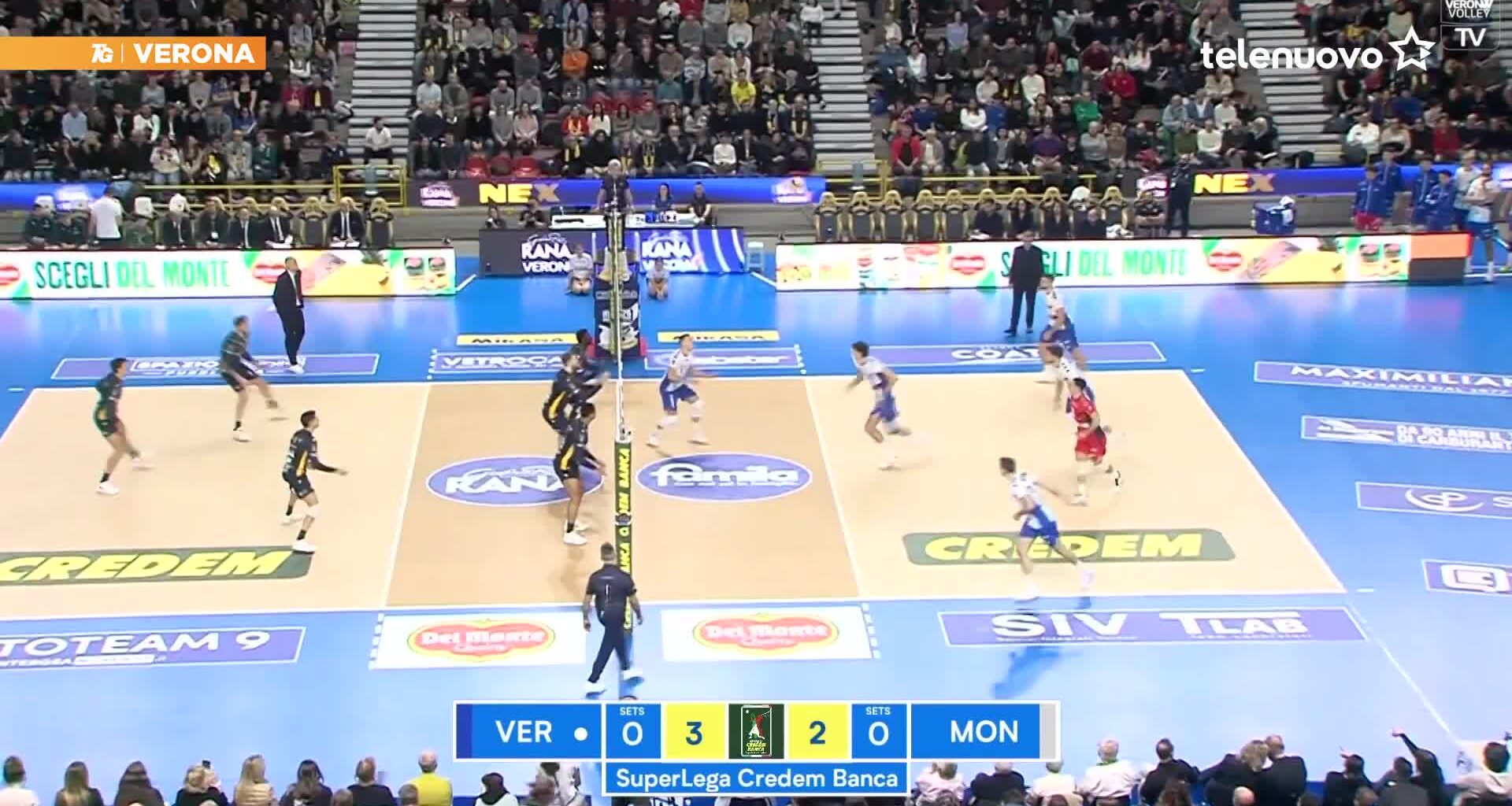 VIDEO | Rana Verona stende anche Monza (3-0) e sale di nuovo in testa: domenica derby con Padova | TgGialloblu