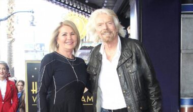 L'addio di Richard Branson alla moglie: "La mia migliore amica, la mia roccia, la mia luce"