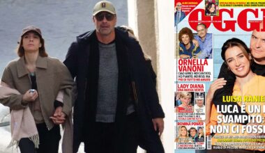 Su Oggi le foto di Raoul Bova e Beatrice Arnera innamorati, mano nella mano
