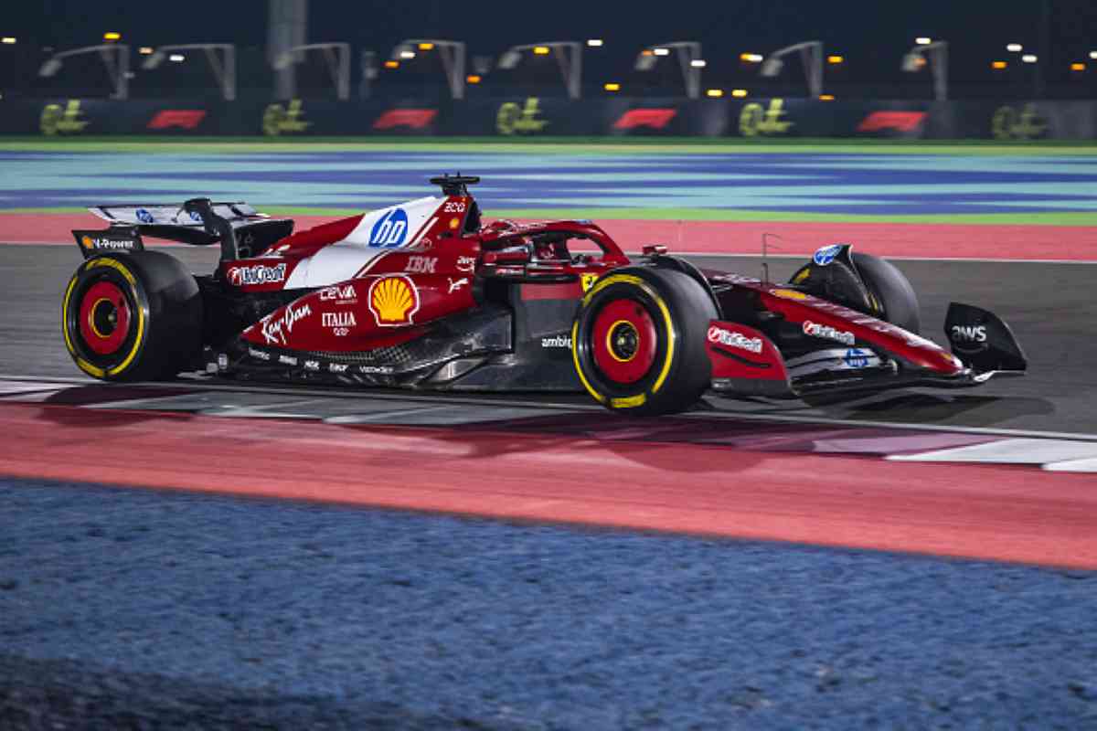 Charles Leclerc in Qatar