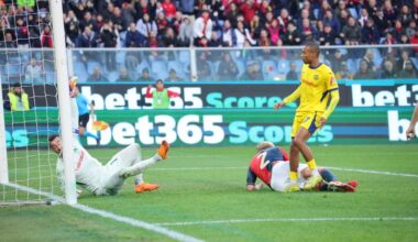 Genoa-Hellas 2-1 Marassi amaro per il Verona. Un altro ko pesantissimo