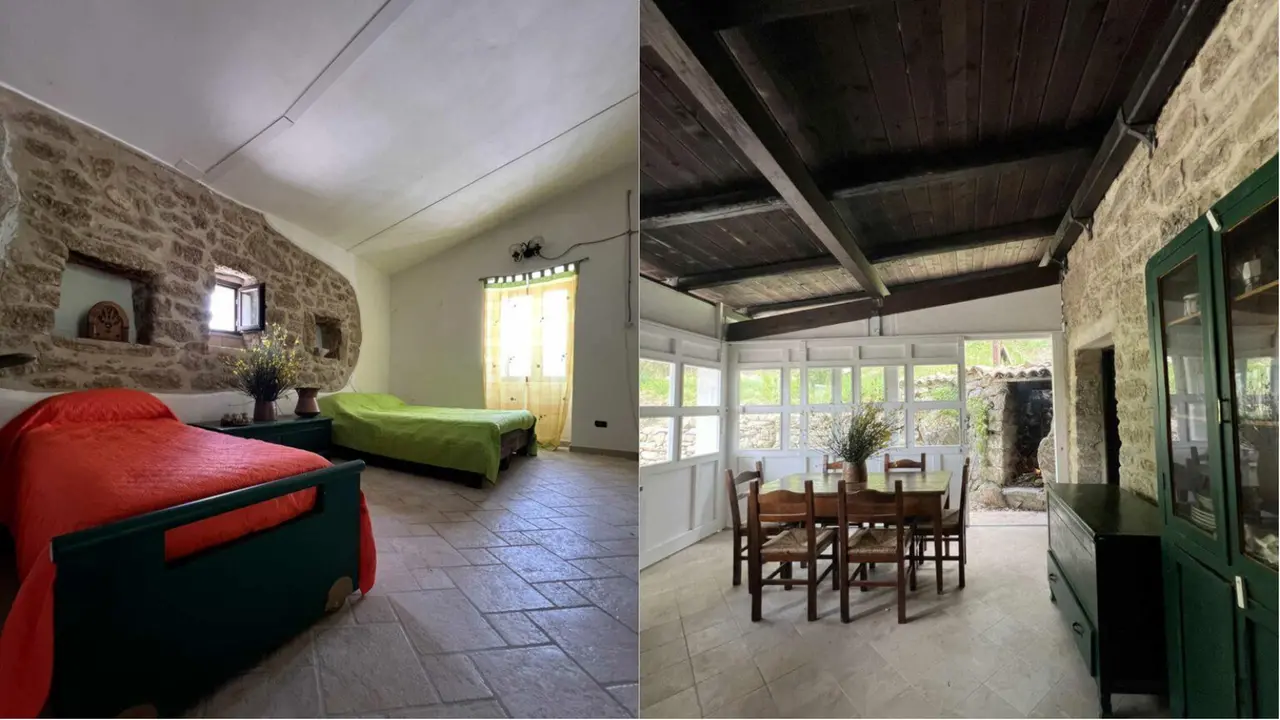 La Casetta della Nonna Gemma che ospiterà per due mesi la famiglia di Palmoli