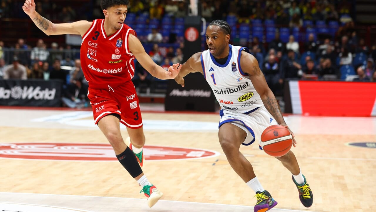 Troppa Milano per la Nutribullet, al Forum termina 87-63