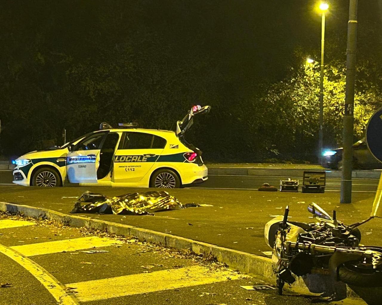 Incidente in moto, muore a 47 anni in corso Regina Margherita