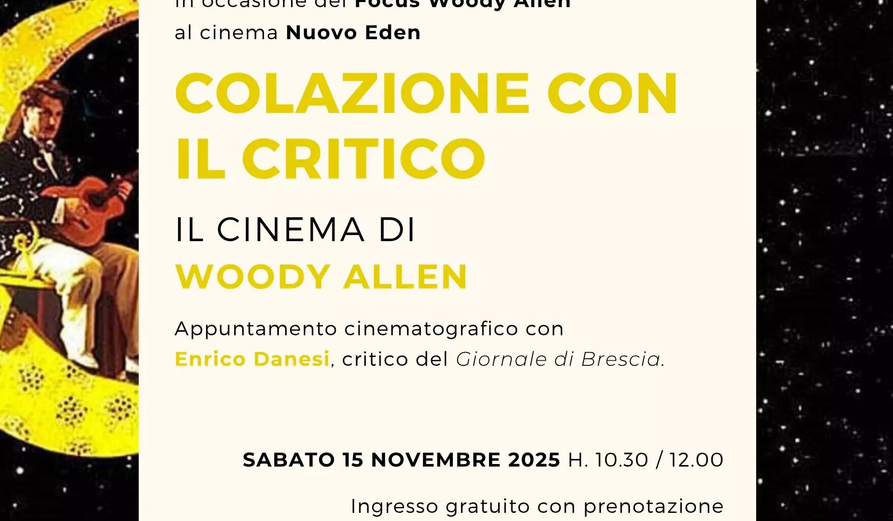 Colazione con il critico: il cinema di Woody Allen