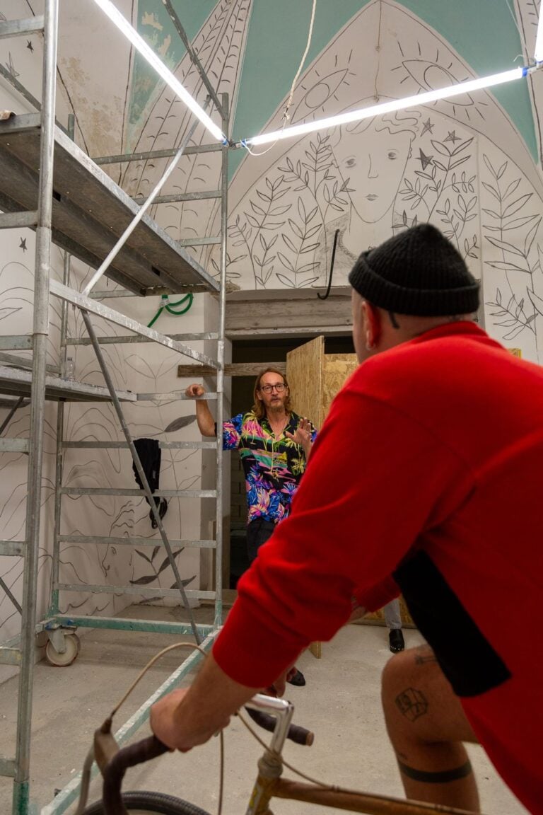 Salvatore Baldi e Thomas Berra, Thalassa Gallery. Ph: Davide Faggiano