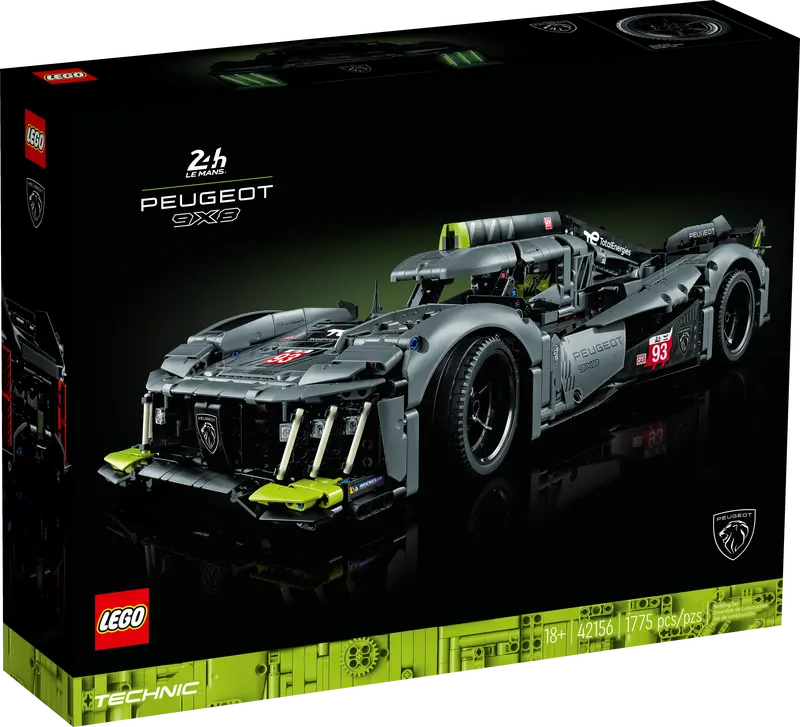 LEGO PEUGEOT 9X8 24H Le Mans Hybrid Hypercar LEGO PEUGEOT 9X8 24H Le Mans Hybrid Hypercar