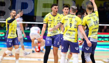 Risultati Superlega pallavolo: Modena vince 3-1 contro Grottazzolina