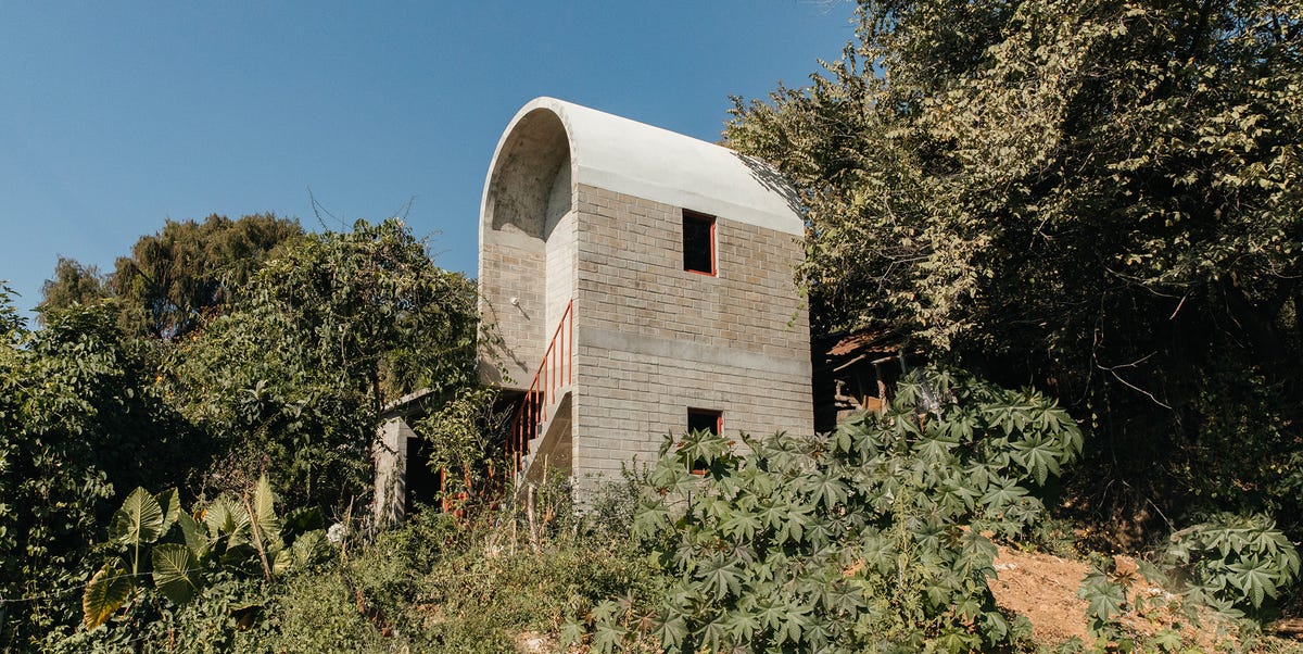 La piccola casa di 45mq rinata dopo un terremoto