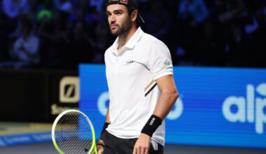 Gli italiani in campo oggi 3 novembre: ci sono Berrettini e Sonego