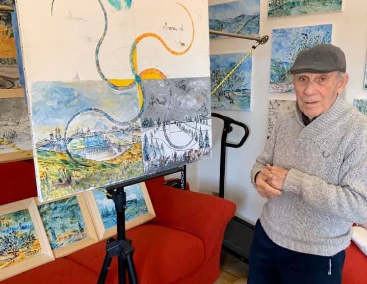 E’ morto Antonio Toccaceli, il pittore che ha immortalato la bellezza del paesaggio