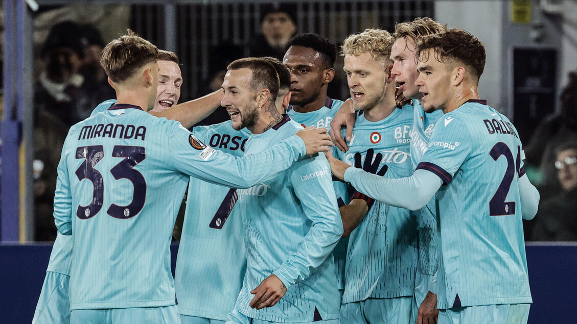 Europa League: il Bologna cala il poker, Salisburgo ko  - Calcio