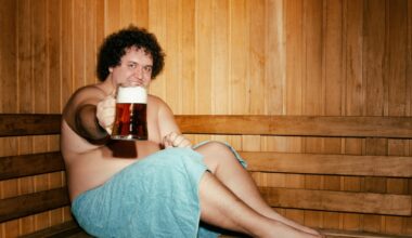 Aperitivo in sauna? Potrebbe essere una pessima idea per la salute del cuore