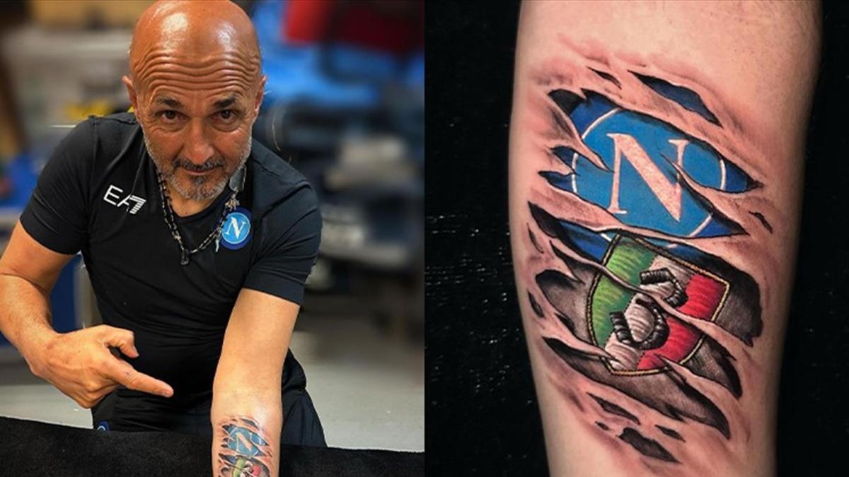 Tatuaggi nel calcio: Spalletti-Napoli, Mourinho, Pioli
