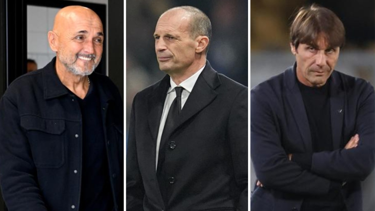 Spalletti, Allegri, Conte per la prima volta contro: si stimano e si combattono. Se indichi il traguardo diventano tutti cattivi