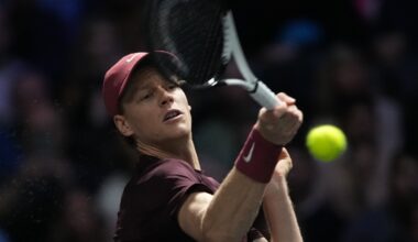 Dove vedere Sinner-Auger Aliassime nella finale del Masters 1000 di Parigi in tv e streaming