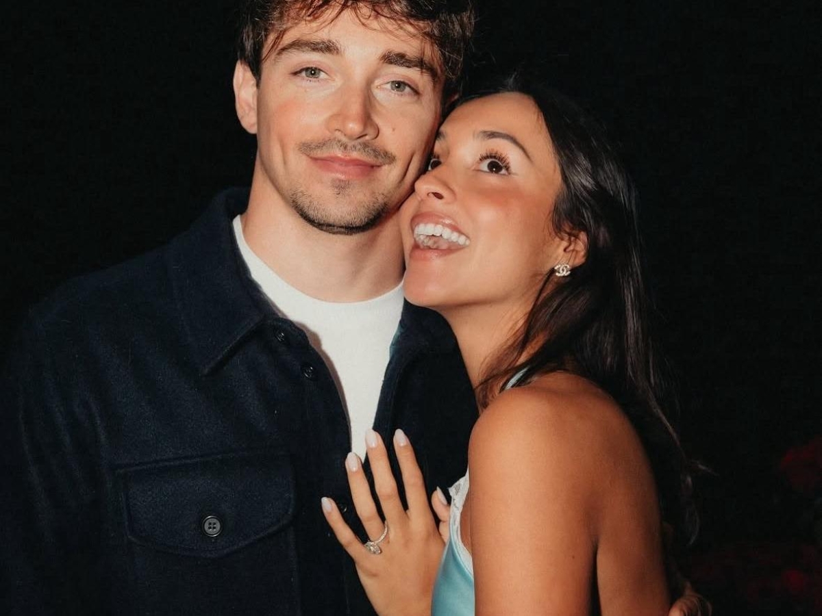 Charles Leclerc si sposa: la proposta di matrimonio (romantica) alla fidanzata Alexandra