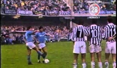 La punizione impossibile di Maradona compie 40 anni: «Ho portato il tubetto di vernice a un genio»