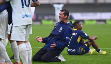 Esultanza Chivu Verona-Inter: tutte le gioie dell'allenatore nerazzurro