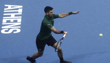 Tennis, Djokovic batte Tabilo ed è ai quarti ad Atene