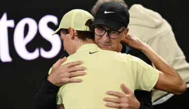 Darren Cahill resta nel team di Jannik Sinner per il 2026