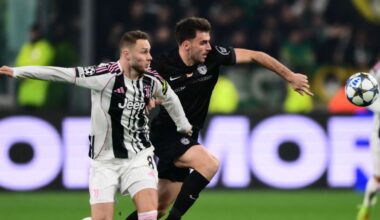 Juventus-Sporting Lisbona di Champions League, il risultato 1-1: al gol di Araujo replica Vlahovic