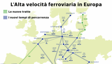 Ferrovie, l’Europa a 200 chilometri all’ora: da Roma a Berlino in 10 ore anziché 15, la mappa dell’Alta velocità