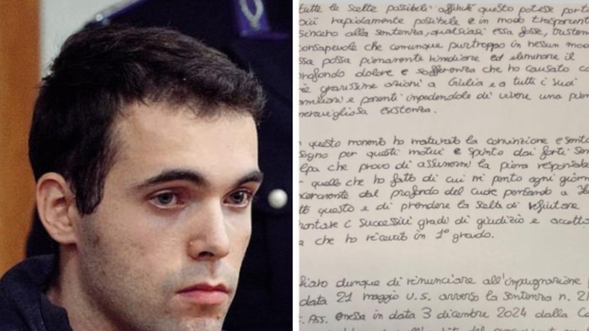 Femminicidio Giulia Cecchettin, la procura generale rinuncia all'appello contro Filippo Turetta