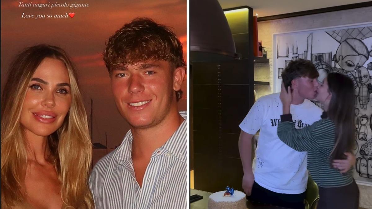 Cristian Totti compleanno tra gli auguri della fidanzata e mamma Ilary