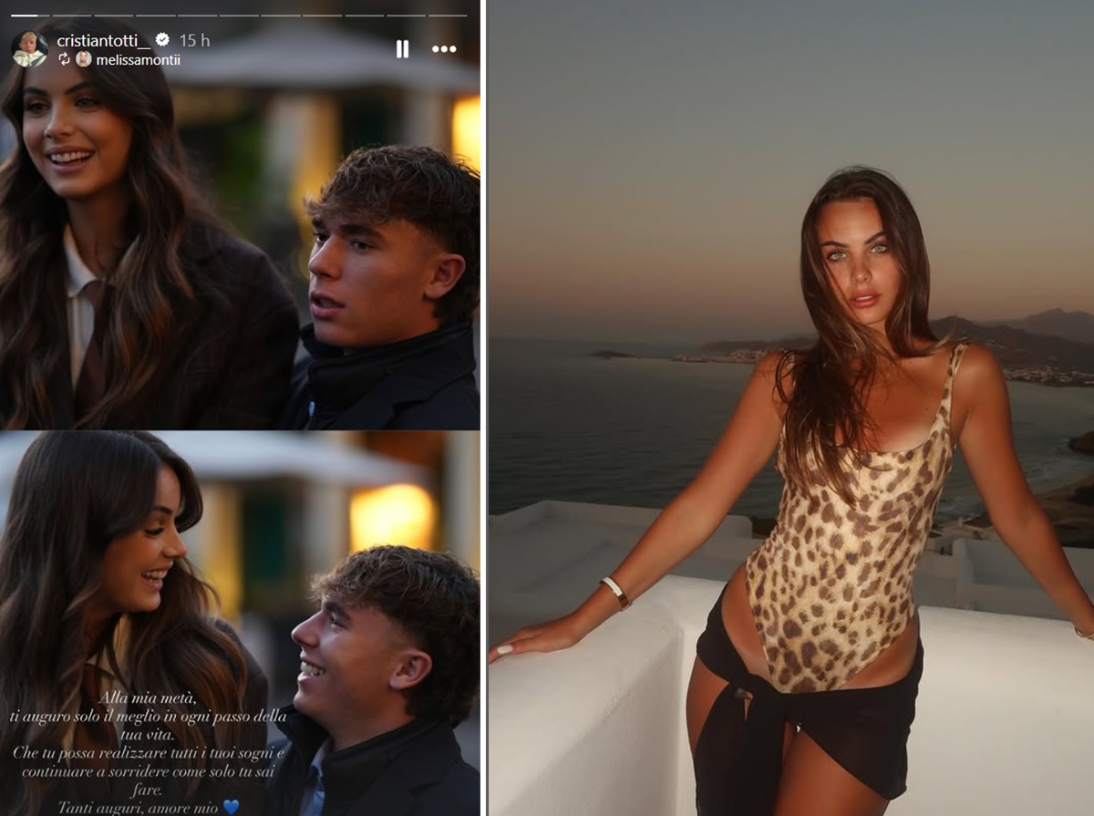 Cristian Totti Melissa Monti