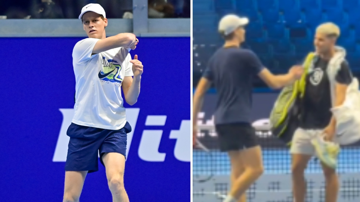 Sinner e Alcaraz si prendono Torino: oggi l'allenamento stellare, poi la cena di gala. E Carlos sfotte Jannik per il golf