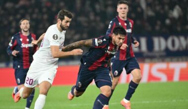 Bologna-Brann 0-0, rossoblù in 10 per 70'. Tante occasioni ma è solo pari