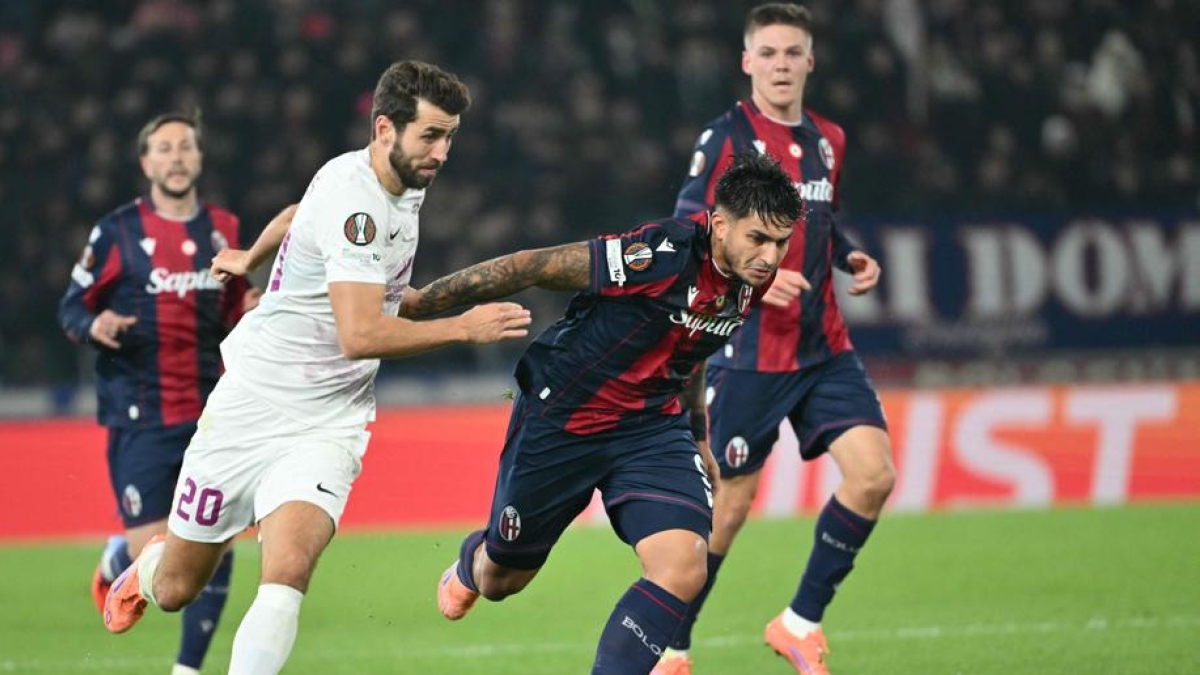 Bologna-Brann 0-0, rossoblù in 10 per 70'. Tante occasioni ma è solo pari