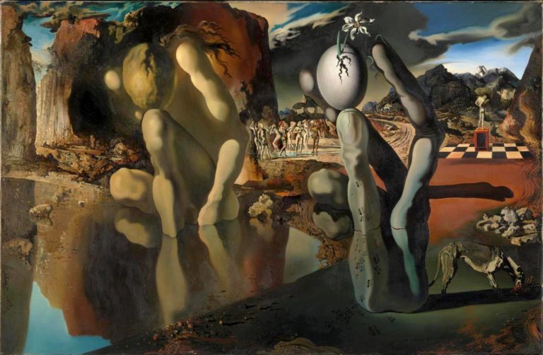 Salvador Dalì, Metamorfosi di Narciso, 1937