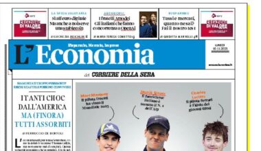La riorganizzazione di Campari, record di vendite per MG Motors Su L’Economia in edicola lunedì