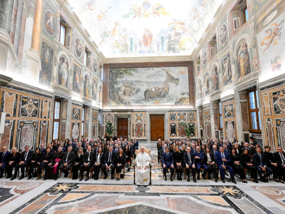 Papa Leone e il futuro dell'informazione: l'incontro con i vertici di Rcs Academy
