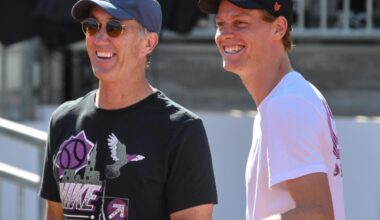 Sinner e Cahill insieme anche nel 2026, la conferma del coach: «Il mio futuro è nelle mani di Jannik»
