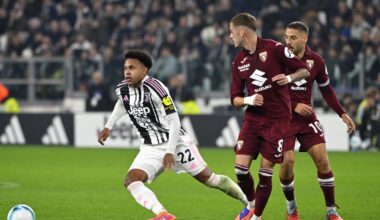 Pagelle Juventus-Torino: Vlahovic rabbioso 5,5, Koopneiners lucido 6,5, Thuram pasticcia 5, Paleari tentacolare 7,5 - Corriere della Sera